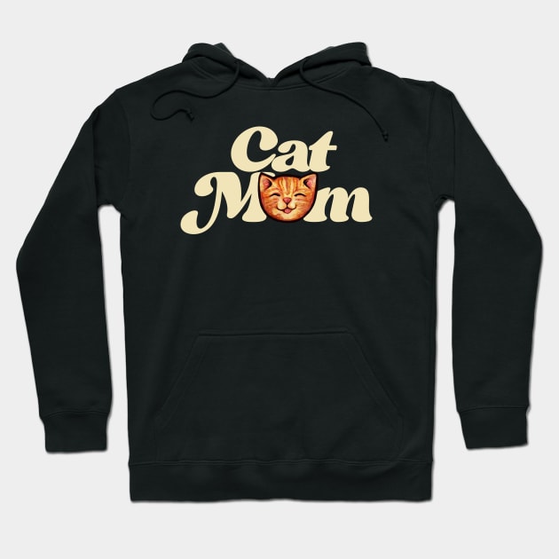 Cat Mom Hoodie by bubbsnugg